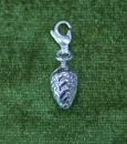 Doldenanh�nger Silber  13 mm