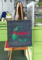 Preview: Tasche aus Filz mit Motivdruck