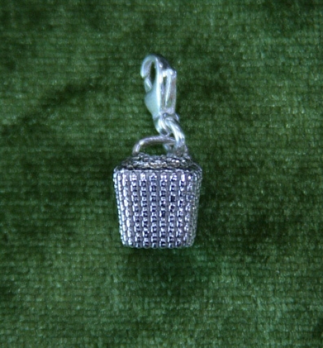 Silber Basketpendant